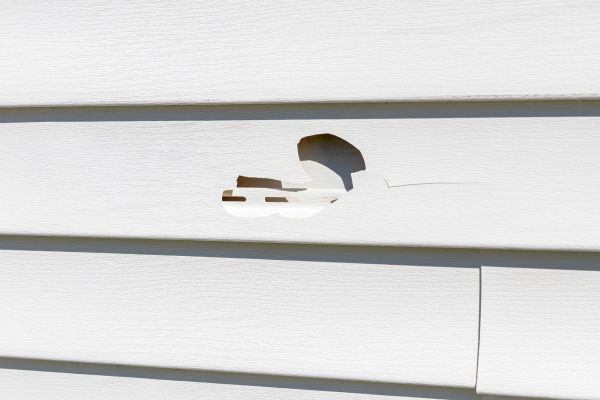 Cost of White Vinyl Siding Repair in Rockville